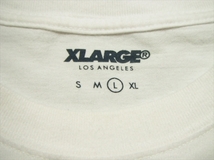 【K99】送料無料★XLARGE エクストララージ 半袖Tシャツ Lサイズ プリズム 幾何学 グラデーション ロゴプリント ストリート スケーター_画像4