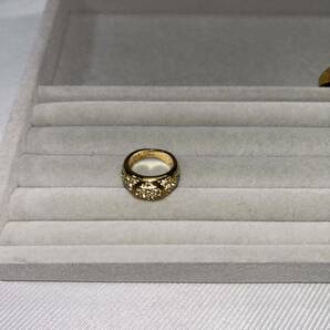 リング 指輪 ゴールド シルバー ダイヤ ビンテージ カラーストーン 天然石 まとめ売りの画像2