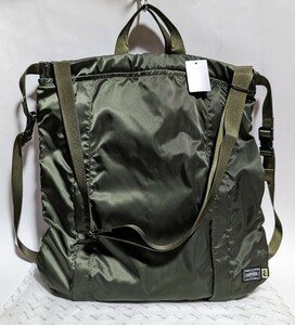 ★未使用★ 3WAY PORTER SSZ ヘルメットバッグ バッグ リュック HELSACK