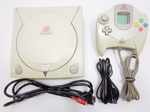 ドリームキャスト 本体 動作確認済み HKT-3000 ビジュアルメモリ付属 セガ SEGA Dreamcast DC ドリキャス 湯川専務 ハード 絶版 お宝 希少