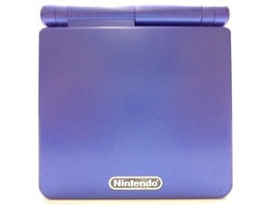 ゲームボーイ アドバンス SP 本体 アズライトブルー 動作確認済み 任天堂 AGS-001 gameboy advance nintendo モバイル 絶盤 レトロ お宝