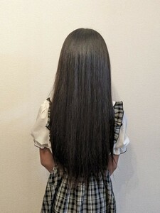 【2024年3月4日カット】髪束 11歳 女子 40cm 91.2g ヘアドネーション ウィッグ 