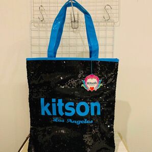 【未使用タグ付き】kitson キットソン　トートバッグ 大容量 