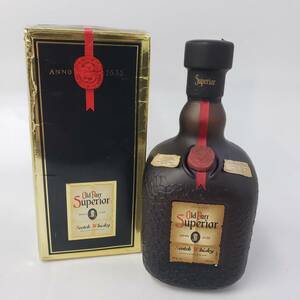 M7463(041)-523/KH3000　酒　Old Parr　Superior　ANNO 1635　Scotch Whisky　オールドパー　スーペリア　43％　750ml　箱付き