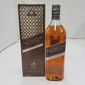 N14109(042)-8/NE3000　酒　JOHNNIE WALKER　EXPLORERS‘ CLUB　COLLECTION　ジョニーウォーカー　スコッチ　ウィスキー　40％　1000ml