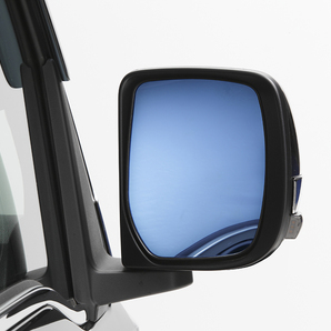 S700V S710V アトレー ハイゼットカーゴ ブルーワイドミラー 純正交換式 左右 ドアミラー 鏡 ガラス ブルーミラーレンズの画像4