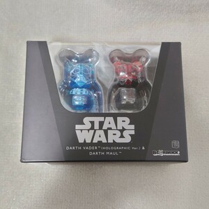 BE@RBRICK STAR WARS ダースベイダー&ダースモール 2体セット 100% スターウォーズ フィギュア ベアブリック