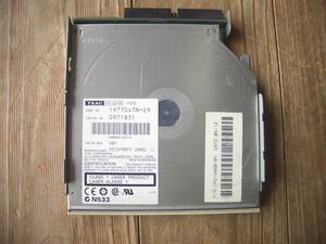 TEAC тонкий модель (12.7mm)CD-224E CD-ROM Fujitsu PC установка товар б/у 