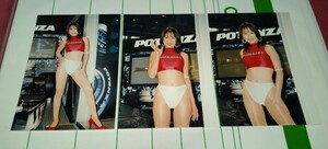 レースクイーン　写真　Lサイズ　3枚　POTENZA　アイドル　北山えり