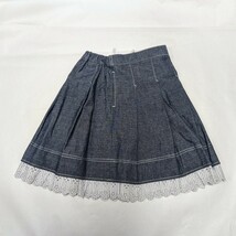 KUMIKYOKU 組曲 デニムジャケット スカート セットアップ 上下セット Lサイズ 120 130 女の子 女子_画像8