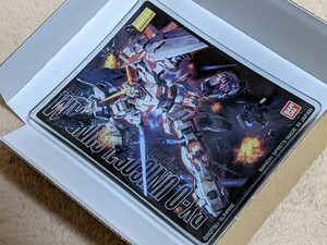 【即決・未使用・送料安】 ガラス製プレート MG ユニコーンガンダム デストロイモード ガンプラ バンダイ 機動戦士ガンダムUC