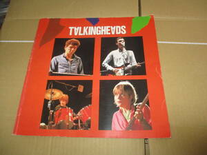 ツアー・パンフレット　トーキングヘッズ　Talking Heads　デヴィッド・バーン David Byrne 1981年　日本公演