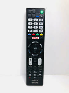 ☆純正品☆■SONY(ソニー)■ テレビ リモコン ≪RMT-TX100J≫ 除菌済みです