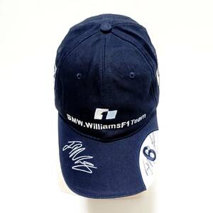  williams F1 2002 Juan Pablo Montoya autograph cap ウィリアムズ F1 ２００２年 ファン パブロ モントーヤ 直筆サイン入りキャップ 