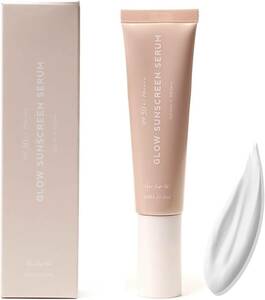 Her lip to (ハーリップトゥ) GLOW SUNSCREEN SERUM 35ml 日焼け止め SPF50+,PA++++ 化粧下地 顔 コスメ トーンアップ ギフト 誕生日