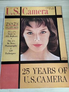 U.S.カメラ 米国カメラの25年/U.S.CAMERA 1961/ビューモント・ニューホール/ファイリングシステム/二重露光/テクニック/雑誌/洋書/B3228525