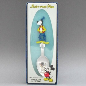  Disney Goofy spoon Fort company USA made 1960~1970 period metal made package entering 