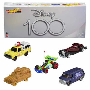 ディズニー　ホットウィール　Hot Wheels　Disney100 5点セット　マテル社　USA　2023年　新品