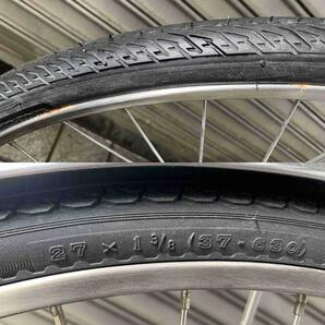 走行僅少☆【BRIDGESTONE】シティサイクル スターノヴァ チェーンモデル 27型 内装5段変速の画像8