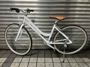 美品☆【FORTERA】 LIBERTA　クロスバイク　700c 21段変速 　ホワイト