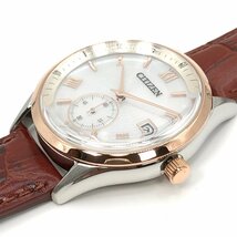 新品正規品 CITIZEN COLLECTION シチズン コレクション エコドライブ腕時計 メンズ BV1124-14A 送料無料_画像2