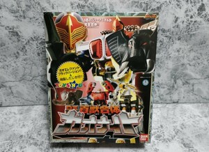 1円スタート！開封品 百獣戦隊ガオレンジャー DX百獣合体 ガオナイト トイザらス限定 ガオエレファントブラックバージョン&特製したじき付