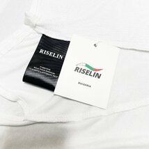 新作ヨーロッパ製※定価2万◆ブルガリア発※RISELIN 半袖Tシャツ 通気 薄手 快適 個性 メッシュ ラインストーン キレイめ レディース M/46_画像8