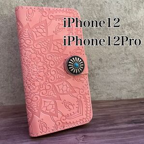 iPhone12/12Pro iPhoneケース 手帳型 手帳型ケース 革ケース