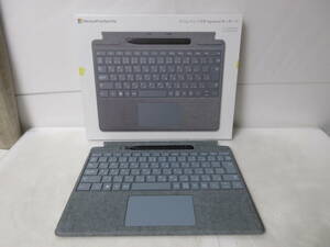  exhibition goods Microsoft slim pen 2 attaching Surface Pro Signature keyboard 8X7-00059 ice blue ES
