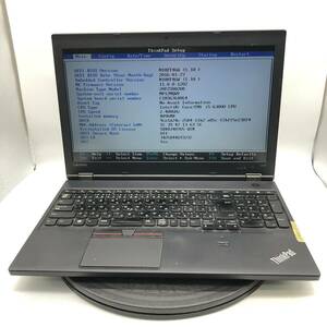 【BIOS起動】ジャンク Lenovo ThinkPad L560 CPU Core i5 6300U メモリ4GB HDD/SSDなし 15.6型 DVD 中古 PC ノートパソコン 基盤 部品