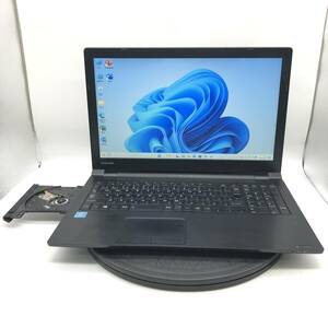 【処分特価】東芝 dynabook B45/D CPU Celeron 3855U RAM4GB SSD128GB 15.6型 DVD Windows11 Office 中古 PC ノートパソコン 格安 初心者