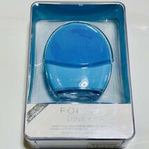 【新品・未使用 フォレオ ルナ3】FOREO LUNA 3 Combination Skin 混合肌用 洗顔ブラシ 美顔器 フェイシャルクレンジングブラシ ブルー_画像1