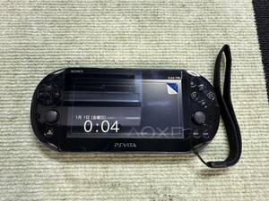 SONY　ソニー　PSVITA　本体　PCH-2000　通電のみ　画面に傷あり　パスワード不明　未チェック　ジャンク品