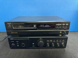 DENON　デノン　CDプレーヤー　アンプ　DCD-1515AL　PMA-390Ⅱ　2台セット　まとめて　未チェック　現状品