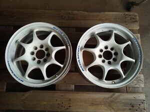 WEDS TC-05 15 Inch 6.5j +43 ２本です！！　　ウェッズ　tc05 asahi tec