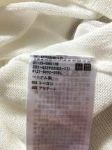 送料無料ユニクロ薄手 長袖カーディガンSサイズ白UNIQLO_画像7