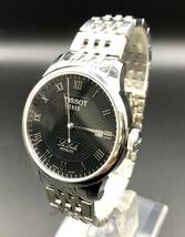 [A]時計(サ60)★[[WH-11379]]★TISSOT(ティソ)★L164/264-1★Le Locle ブラック・デイト★稼働品★_画像1