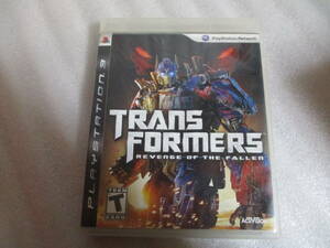 送料198円 PS3 TRANSFORMERS REVENGE OF THE FALLEN　トランスフォーマー 海外 輸入版 