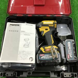 【未使用品】★マキタ(makita) コードレスインパクトドライバー TD002GDXFY