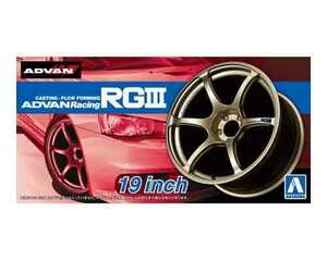 1/24 Aoshima WheelA34 Advan racing RGIII 19 -inch 