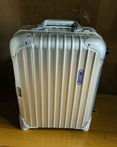 RIMOWA /リモワ スーツケース 18L シルバー　キャリーケース ★ほぼ未使用★