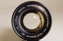 ■美品 ミノルタ レンズ MC TELE ROKKOR-QD 1:3.5 135mm R033131■_画像2