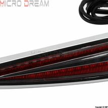 車用汎用LEDブレーキライト ホンダ ゴールドウイング1800 gl ツアーdct バイク リアトランク シーケンシャル スポイラー 1800_画像3