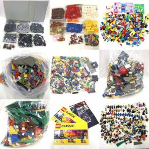 【大量まとめ売り】1円～ LEGO ブロック ミニフィグ パーツ 重量約15kg 男の子 女の子 スパイダーマン マイクラ他/140サイズ