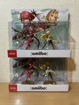 【新品・送料込・２個セット】 amiibo ダブルセット ホムラ / ヒカリ 大乱闘スマッシュブラザーズシリーズ _画像1