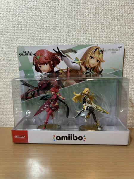 【新品・送料込】 amiibo ダブルセット ホムラ / ヒカリ 大乱闘スマッシュブラザーズシリーズ 