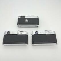 [現状品・部品取り・ジャンク] フィルムカメラ Film Camera　3台まとめ　Canon 7　/ Canon P　レンジファインダー_画像3