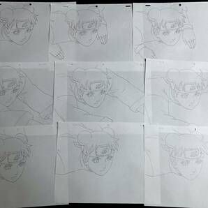 ナルト 原画 9枚セット テンテン／Cel Genga セル画の画像2