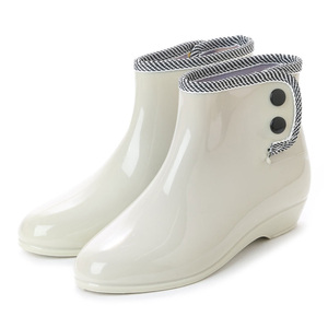[ outlet ] Short rain boots M beige 15031
