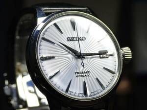 ☆動作OK☆SEIKO PRESAGE SARY125 カクテルタイム 腕時計 セイコー プレザージュ スカイダイビング カクテルモデル 